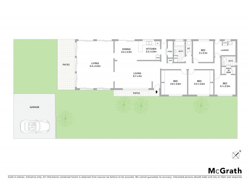 1 Taylors Road, Eureka NSW 2480 Floorplan