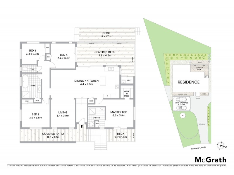14 Bolwarra Circuit, Wollongbar NSW 2477 Floorplan