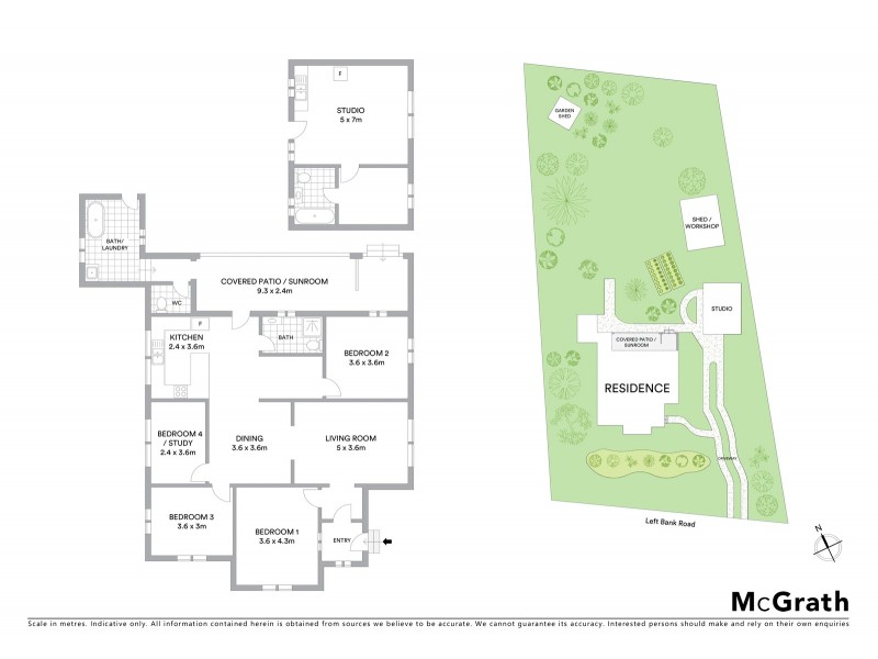 284 Left Bank Road, Mullumbimby NSW 2482 Floorplan