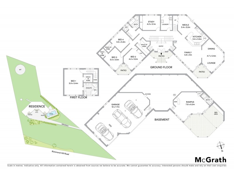 303 Richmond Hill Road, Richmond Hill NSW 2480 Floorplan