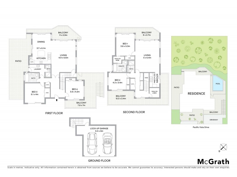 20 Pacific Vista Drive, Byron Bay NSW 2481 Floorplan