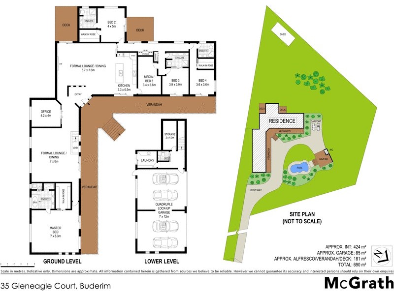 35 Gleneagle Court, Buderim QLD 4556 Floorplan