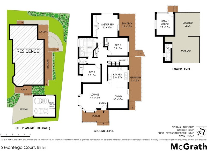 5 Montego Court, Bli Bli QLD 4560 Floorplan