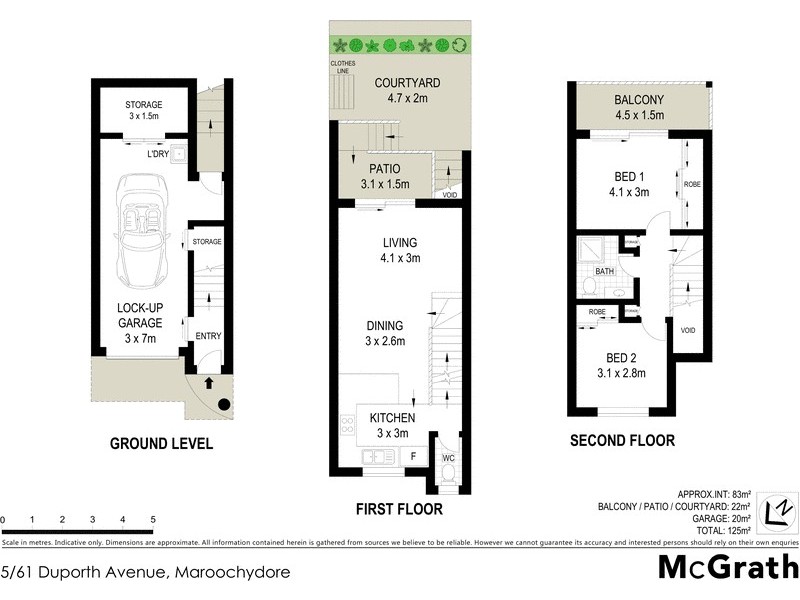 5/61 Duporth Avenue, Maroochydore QLD 4558 Floorplan