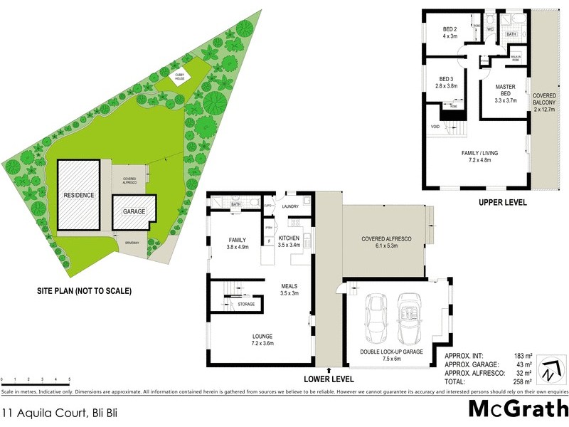 11 Aquila Court, Bli Bli QLD 4560 Floorplan