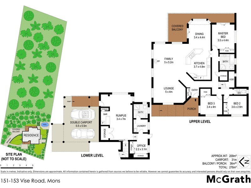 151-153 Vise Road, Mons QLD 4556 Floorplan