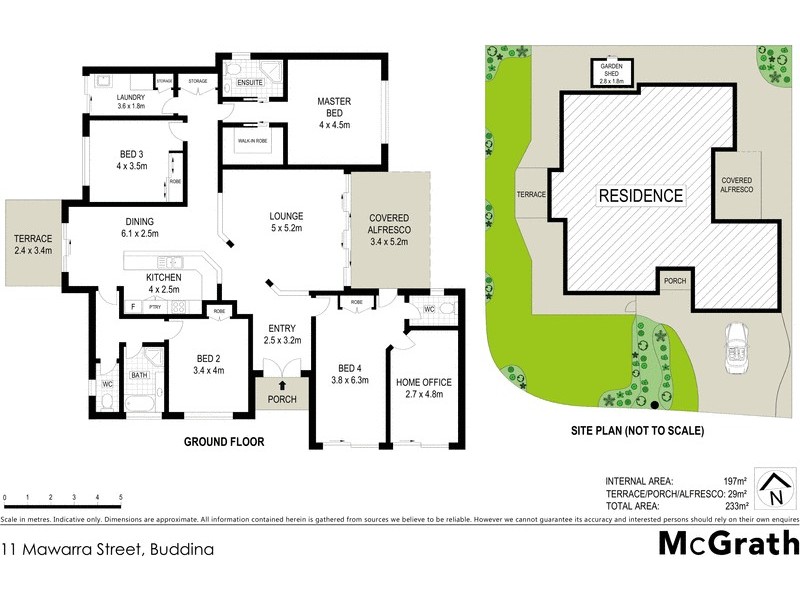 11 Mawarra Street, Buddina QLD 4575 Floorplan