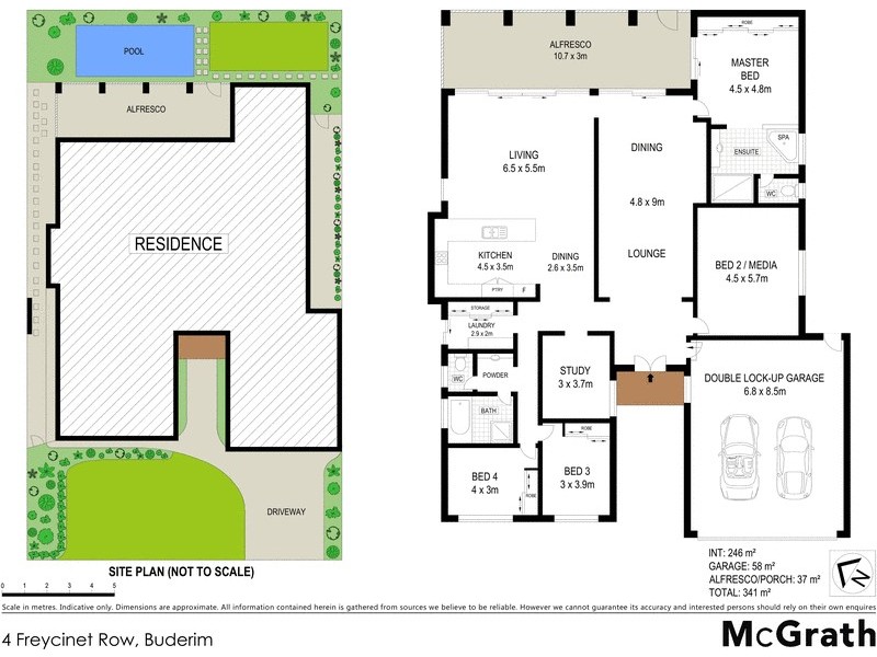 4 Freycinet Row, Buderim QLD 4556 Floorplan