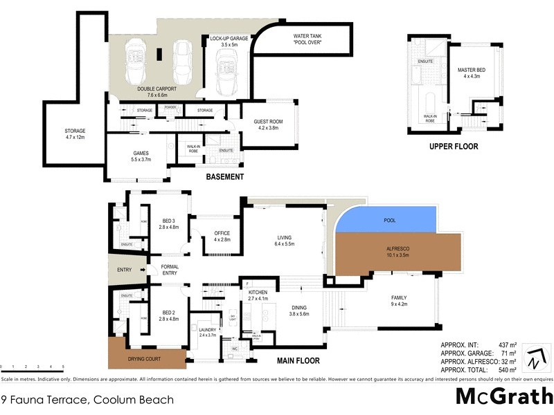 9 Fauna Terrace, Coolum Beach QLD 4573 Floorplan