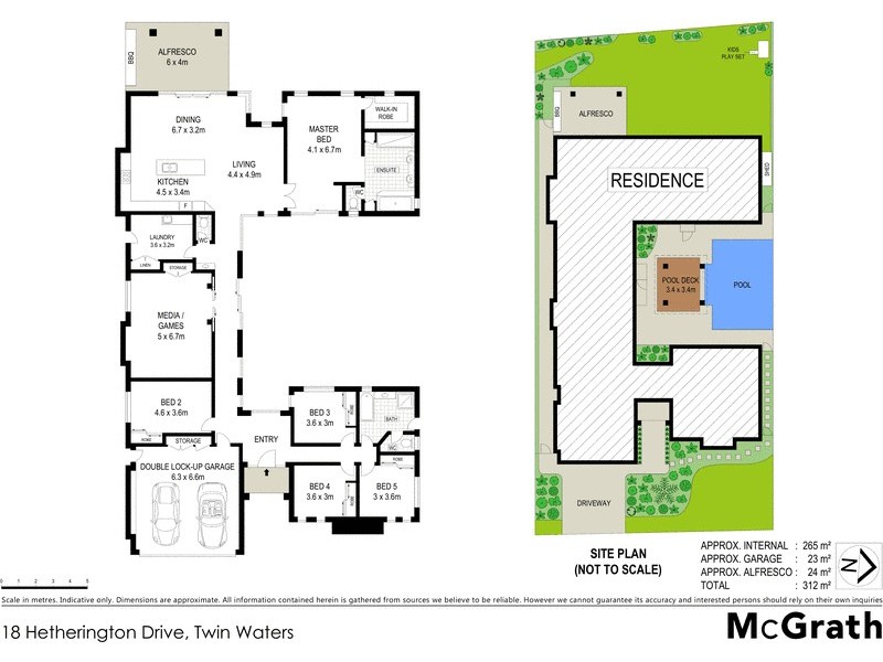 18 Hetherington Drive, Twin Waters QLD 4564 Floorplan