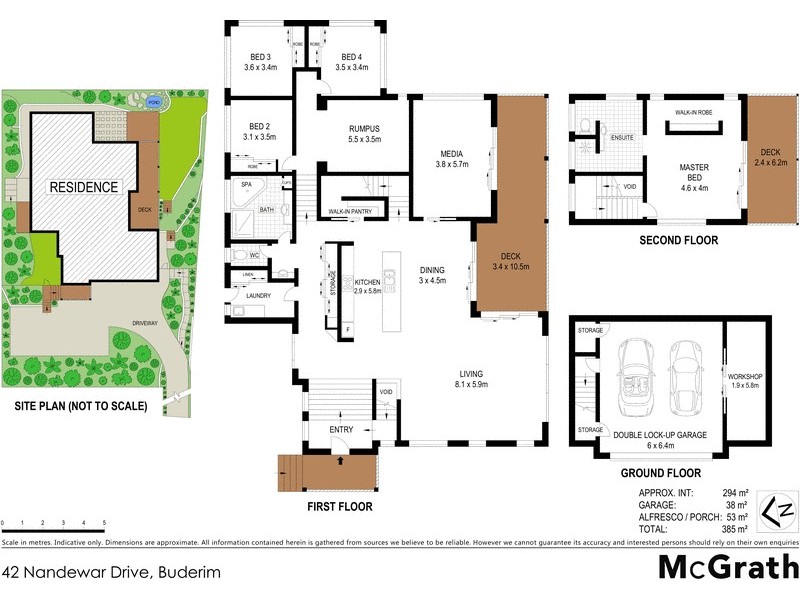 42 Nandewar Drive, Buderim QLD 4556 Floorplan