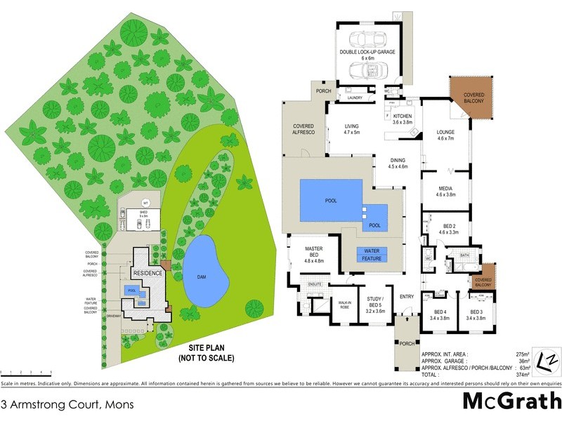 3 Armstrong Court, Mons QLD 4556 Floorplan