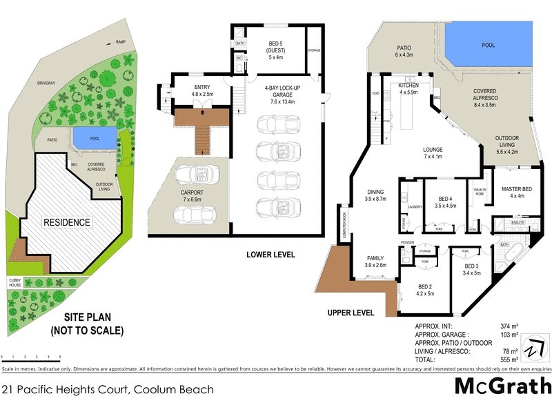 21 Pacific Heights Court, Coolum Beach QLD 4573 Floorplan