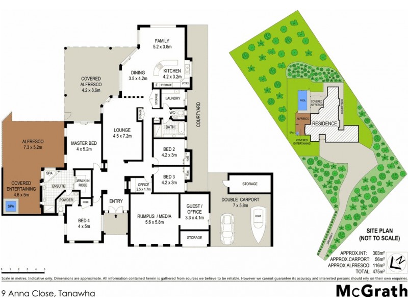 9 Anna Close, Tanawha QLD 4556 Floorplan