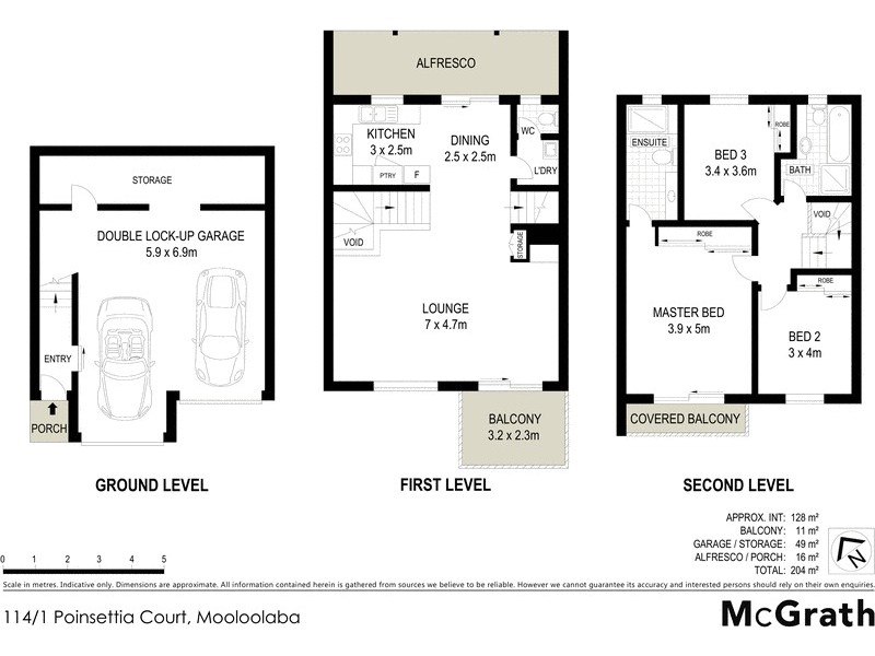 114/1 Poinsettia Court, Mooloolaba QLD 4557 Floorplan