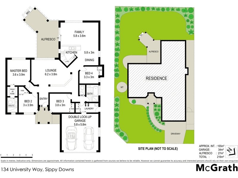 134 University Way, Sippy Downs QLD 4556 Floorplan