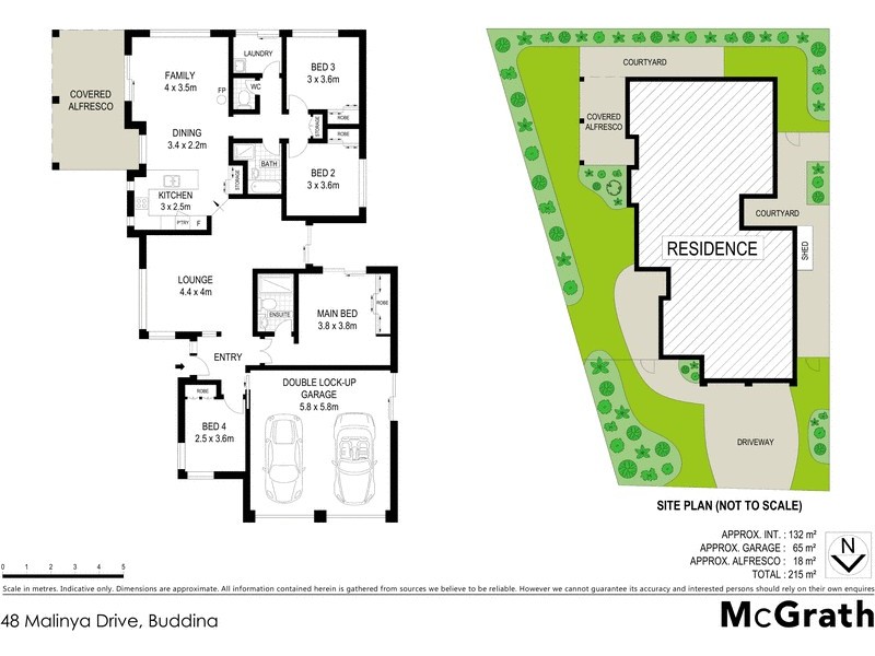 48 Malinya Drive, Buddina QLD 4575 Floorplan