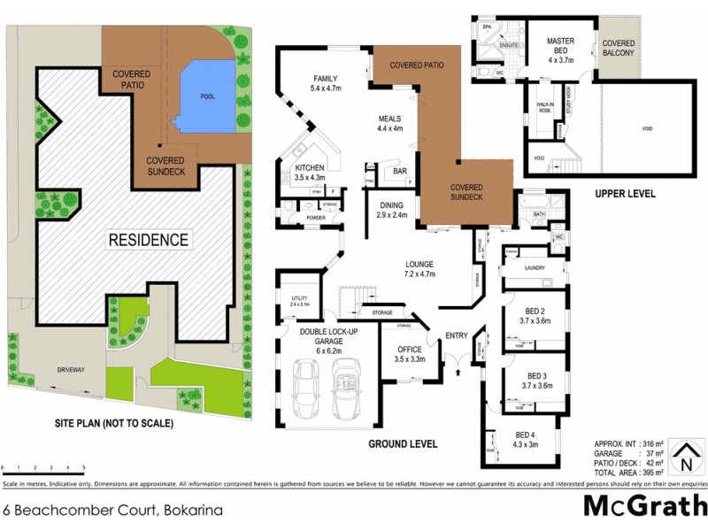 6 Beachcomber Court, Bokarina QLD 4575 Floorplan
