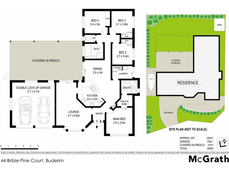 44 Bribie Pine Court, Buderim QLD 4556 Floorplan