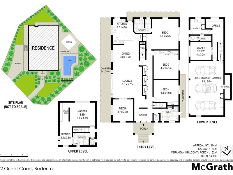 2 Orient Court, Buderim QLD 4556 Floorplan