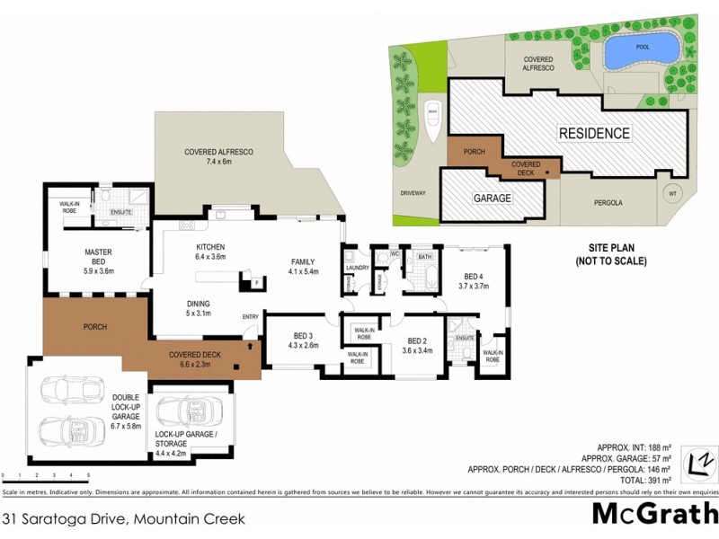 31 Saratoga Drive, Mountain Creek QLD 4557 Floorplan