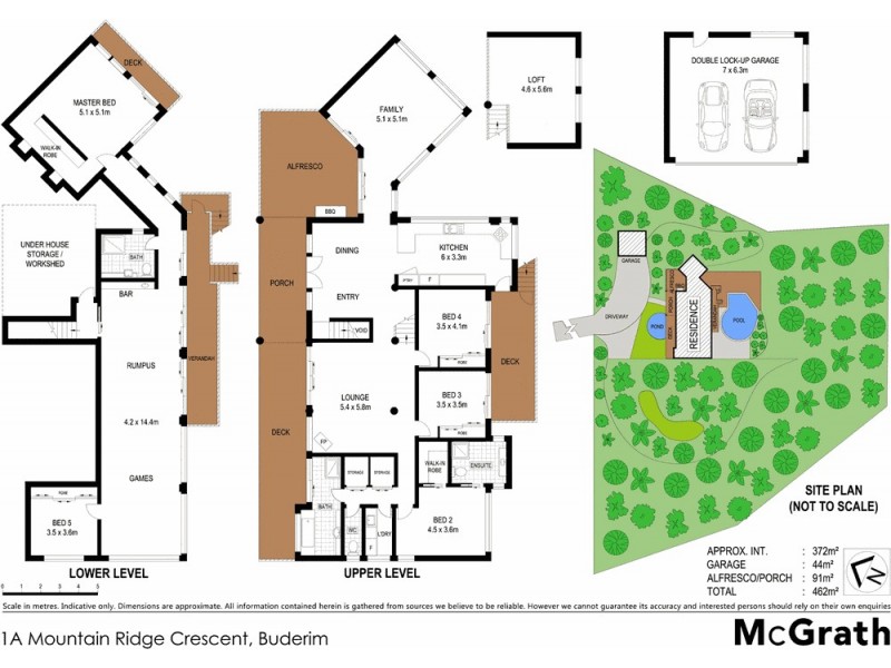 1A Mountain Ridge Crescent, Buderim QLD 4556 Floorplan