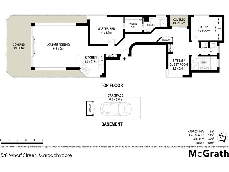 5/8 Wharf Street, Maroochydore QLD 4558 Floorplan