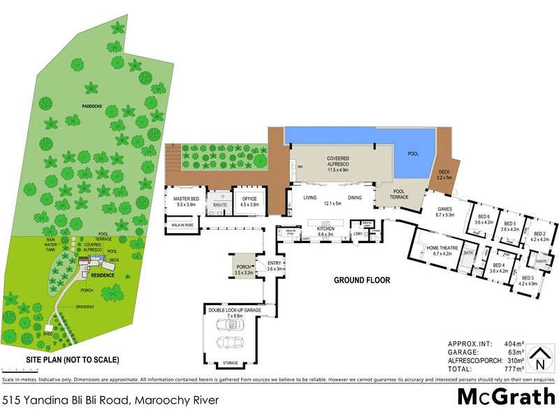 515 Yandina Bli Bli Road, Maroochy River QLD 4561 Floorplan