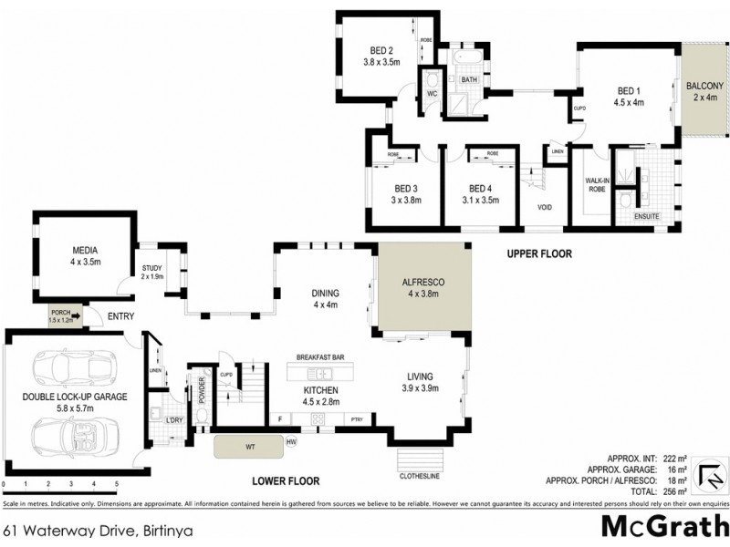 61 Waterway Drive, Birtinya QLD 4575 Floorplan