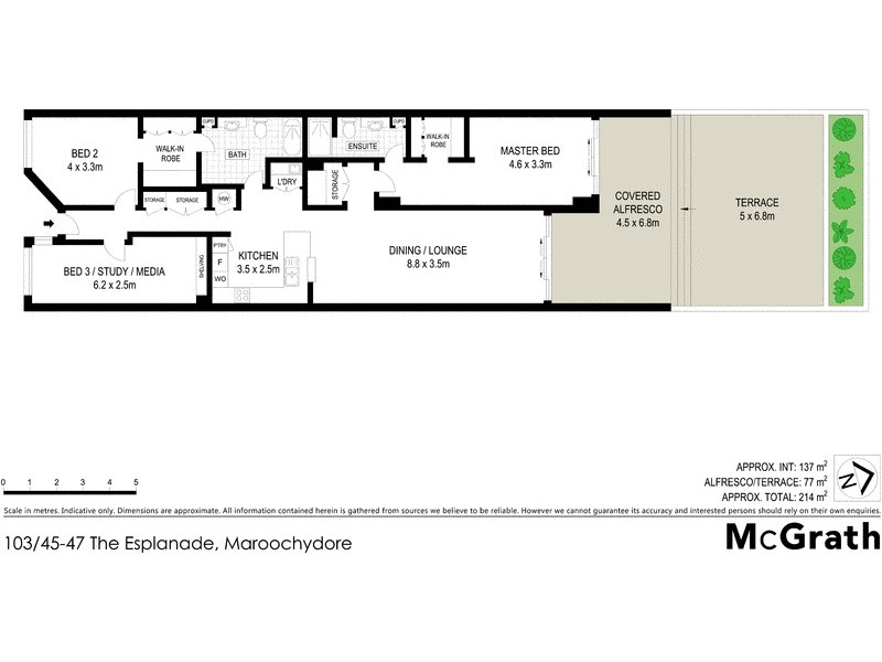 103/45-47 The Esplanade, Maroochydore QLD 4558 Floorplan