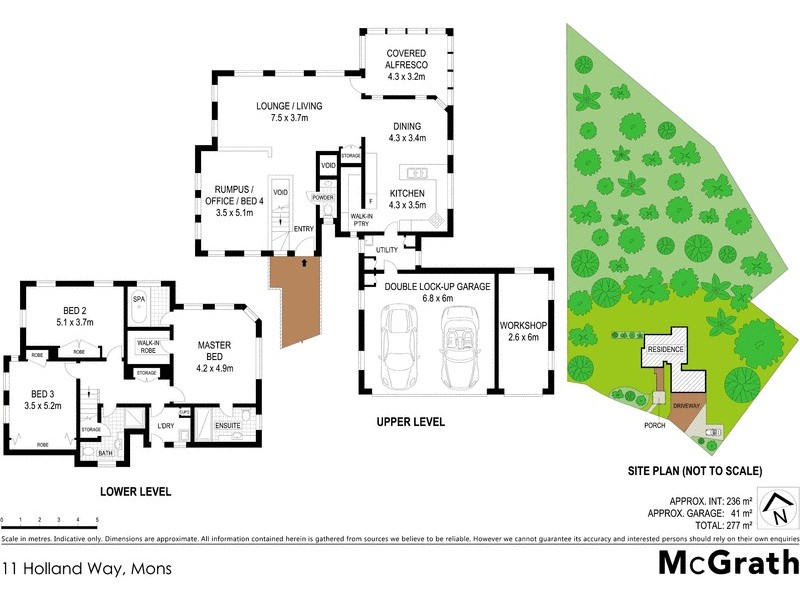 11 Holland Way, Mons QLD 4556 Floorplan