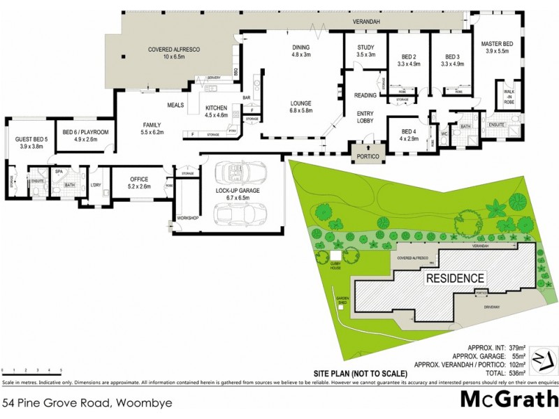 54 Pine Grove Road, Woombye QLD 4559 Floorplan