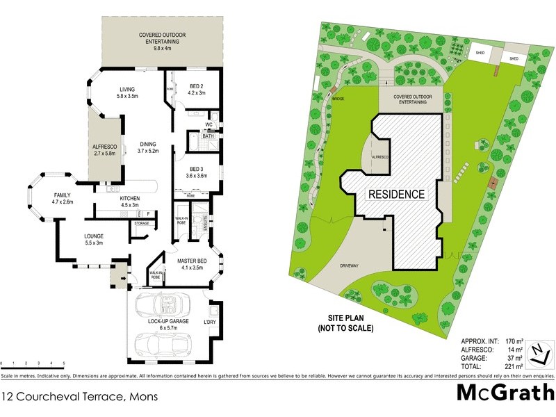 12 Courcheval Terrace, Mons QLD 4556 Floorplan