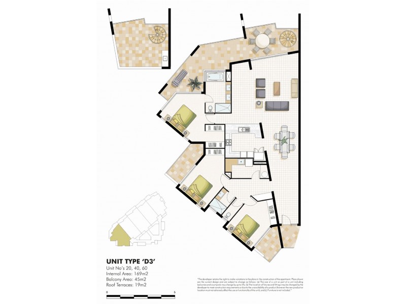 60/39 Barbuda Circuit, Parrearra QLD 4575 Floorplan