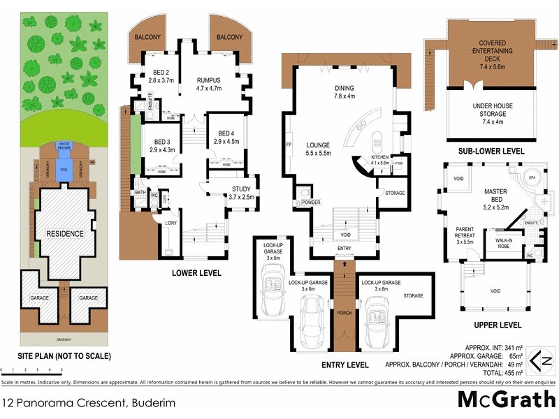 12 Panorama Crescent, Buderim QLD 4556 Floorplan