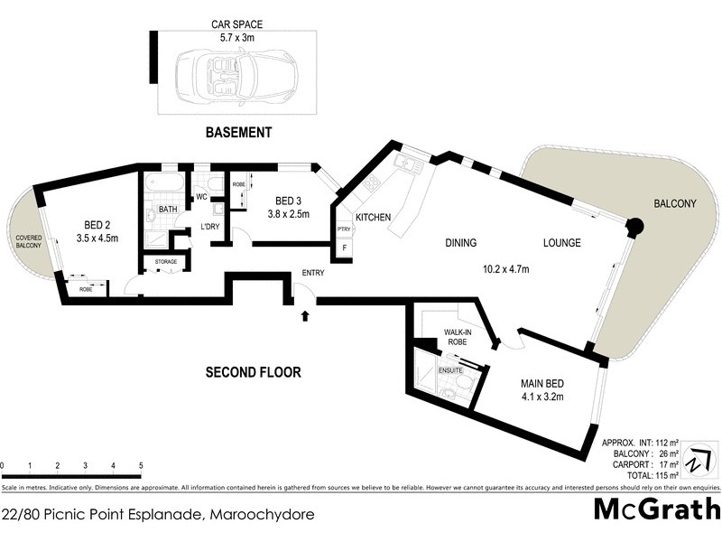 22/80 Picnic Point Esplanade, Maroochydore QLD 4558 Floorplan