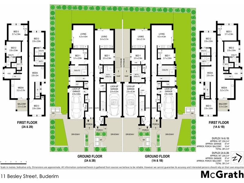 1-4, 11 Besley Street, Buderim QLD 4556 Floorplan