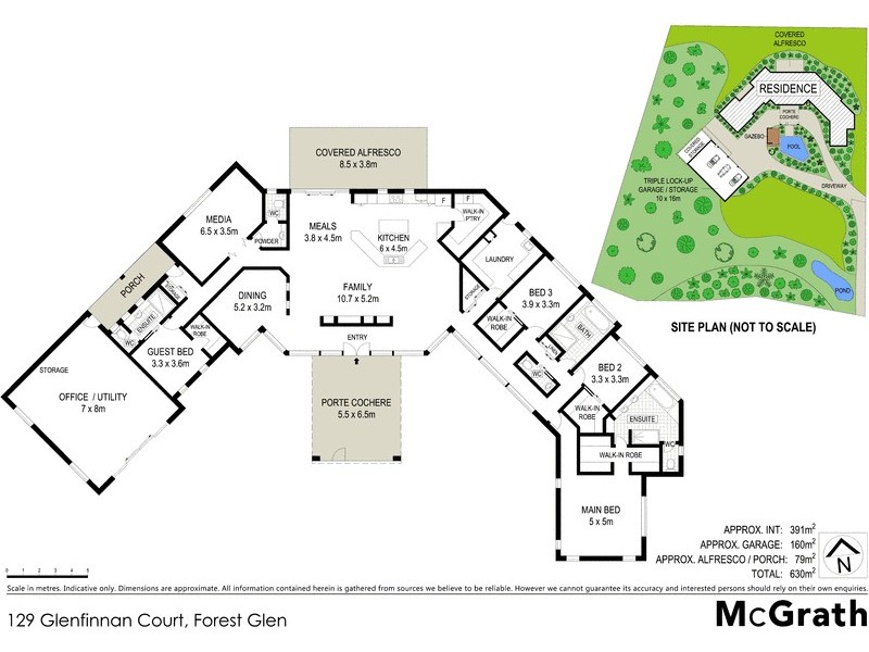 129 Glenfinnan Court, Forest Glen QLD 4556 Floorplan