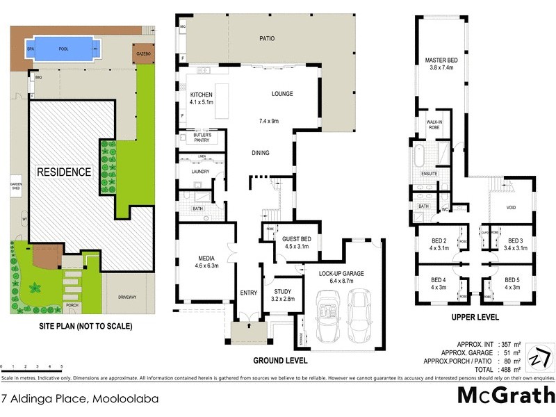7 Aldinga Place, Mooloolaba QLD 4557 Floorplan