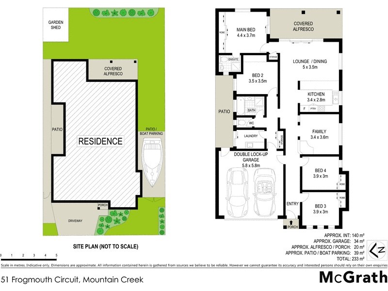 51 Frogmouth Circuit, Mountain Creek QLD 4557 Floorplan