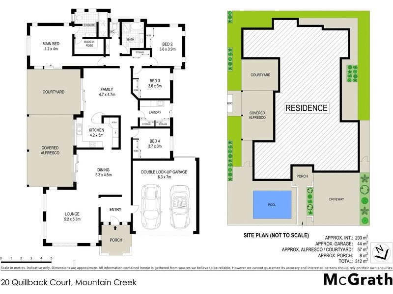 20 Quillback Court, Mountain Creek QLD 4557 Floorplan