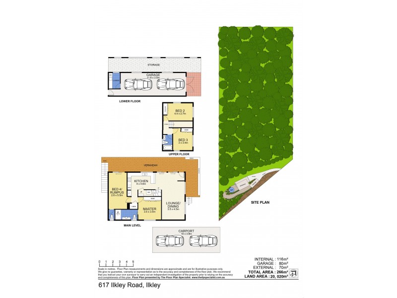 617 Ilkley Road, Ilkley QLD 4554 Floorplan