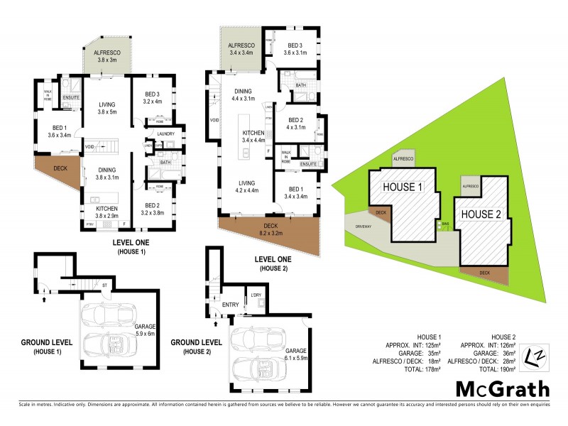 1 and 2/17 The Grove, Alexandra Headland QLD 4572 Floorplan