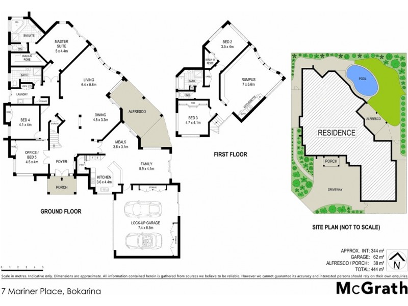 7 Mariner Place, Bokarina QLD 4575 Floorplan