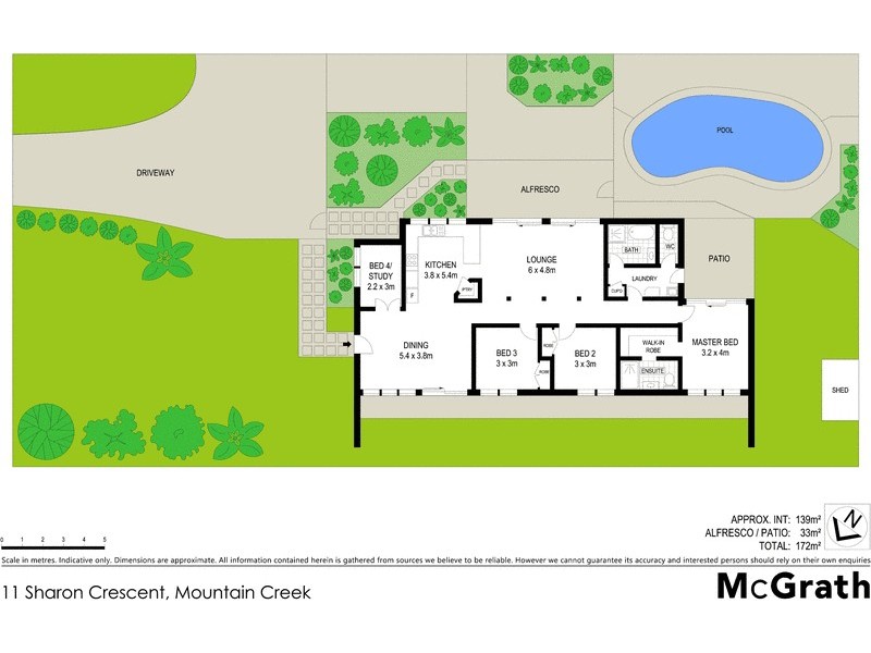 11 Sharon Crescent, Mountain Creek QLD 4557 Floorplan