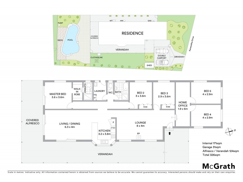 5 Karawatha Drive, Mountain Creek QLD 4557 Floorplan