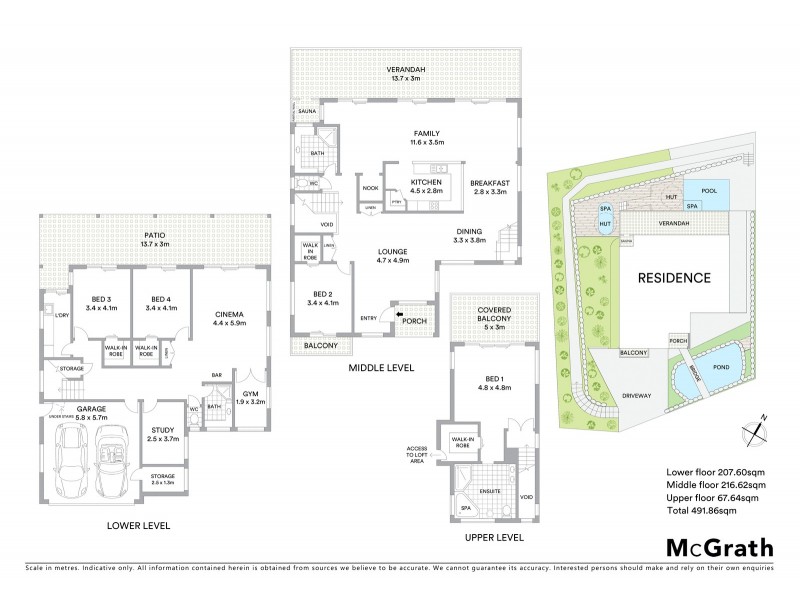 16 Pacific Heights Court, Coolum Beach QLD 4573 Floorplan