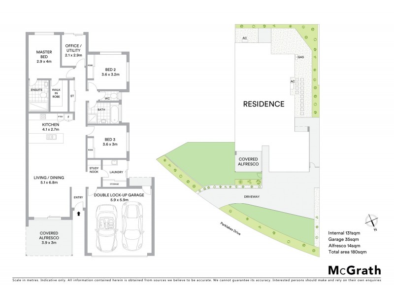 1&2/77 Parklakes Drive, Bli Bli QLD 4560 Floorplan