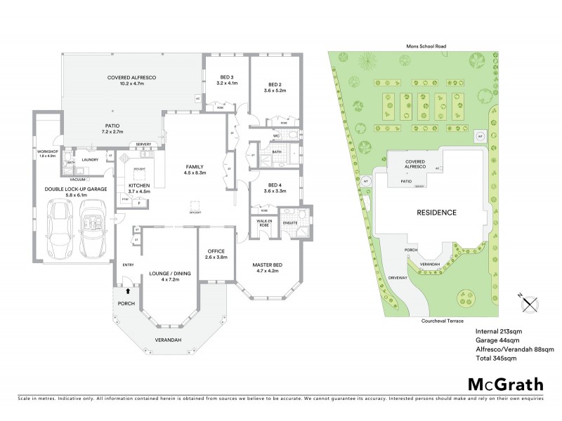 7 Courcheval Terrace, Mons QLD 4556 Floorplan