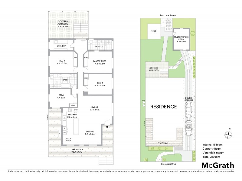 96 Greenoaks Drive, Coolum Beach QLD 4573 Floorplan